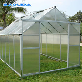 جودة  Knockdown Mini Greenhouse Tent / Home Outdoor Plant Tent Aluminum Frame مصنع