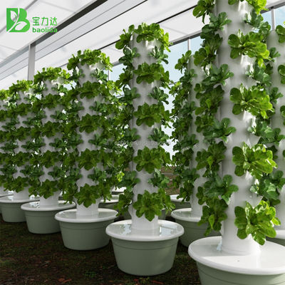 30L 5 Layer Agriculture Vertical Farming Hydroponic System Tower Growing Strawberry