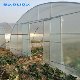 نفق عالي لزراعة الخضراوات في الدفيئة البلاستيكية ذات الأغشية البلاستيكية