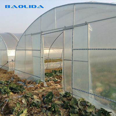 100 متر طول البلاستيك عالية النفق الزراعة البولي ايثيلين فيلم الدفيئة لنمو المحاصيل