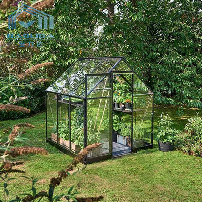 خيمة الدفيئة بحجم نصف لتر عباد الشمس البستانية مع لوح زجاجي